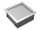 Офисный потолочный светодиодный светильник Грильято-1 (LE-СВО-04-016-0056-20Д с текстурированным рассеивателем)