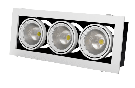 Grazioso 3 LED 30 встраиваемые светильники