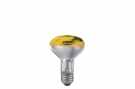 25062 Лампа R80 рефлект., желтая-прозрачн. E27, 60W