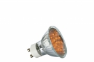 28024 Лампа рефлект. LED 1W GU10 оранж.
