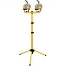 Прожектор на штативе 2*500W 230V R7S с лампой, желтый 900*800*1870mm (на штативе), GL2702