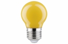 28033 Лампа LED капля 0,3W E27 жел.