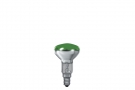 20123 Лампа R50 рефлекторная, зеленая-прозрачная E14, 25W  