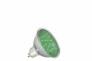28004 Лампа рефлекторная светодиодная LED, 1W GU5,3 зеленая  