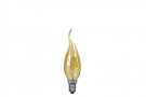 51347 Лампа свеча- уютный свет, желтая, E14, 35мм 40W