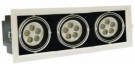Светильник светодиодный карданный тройной BR-DLS-002/3 (15W)