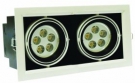 Светильник светодиодный карданный двойной BR-DLS-002/2 (10W)