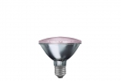 24971 Галогенная лампа для растений PAR30 розовая, E27, 97мм 75W  