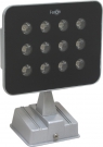 Светодиодный прожектор DIS 145, LED:12 1W 230V Корпус:серый IP54