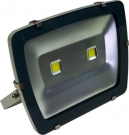 Светодиодный прожектор DIS 160 квадрат 2LED/50W-белый 230V серебро (IP54) 405*345*140мм