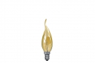 51327 Лампа свеча- уютный свет, желтая, E14, 35мм 25W   