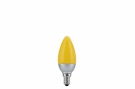 28028 Лампа LED Свеча 0,2W E14 желт.
