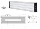 Светильники взрывозащищённые настенно-потолочные «РК-Люкс» СКУ 38-ой серии 12-120Вт с ЭПРА