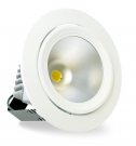 Встраиваемый светодиодный светильник Magico LED 20 W (3000К тепло-белый, прозрачный рассеиватель, корпус черный)