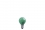 40123 Лампа Капля, зеленая, E14, 45мм 25W