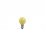 40122 Лампа Капля, желтая, E14, 45мм 25W   