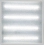 Светодиодный потолочный светильник КВ-38 595х595 серия CREE-28 (Рассеиватель колотый лед с рамкой)