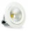 Встраиваемый светодиодный светильник Magico LED 20 C (6000К холодно-белый, прозрачный рассеиватель, корпус серебристый)