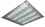 Светодиодный потолочный светильник ТВ-31 595х595 серия CREE-80, БЕЗ РАМКИ (Рассеиватель точечный)