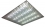 Светодиодный потолочный светильник ТВ-53 595х595 серия CREE-40, БЕЗ РАМКИ (Рассеиватель точечный)